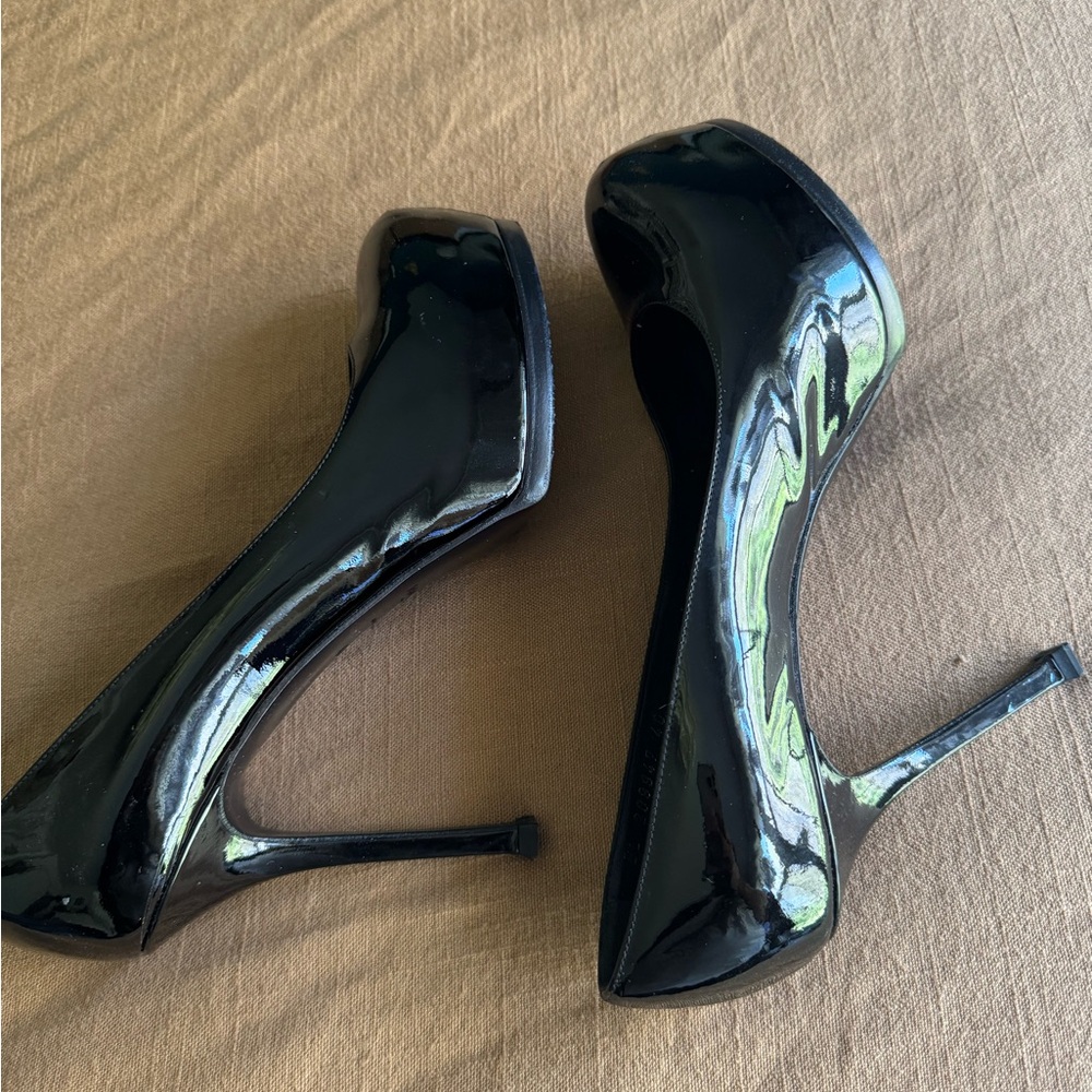 Saint Laraunt YSL Black Heels